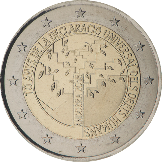 70° anniv. Dichiarazione Universale dei Diritti Umani - Andorra 2018