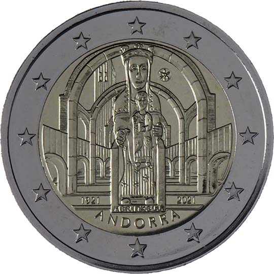 100° anniv. incoronazione di Nostra Signora di Meritxell - Andorra 2021