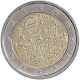 10° anniv. accordo monetario tra Andorra e UE