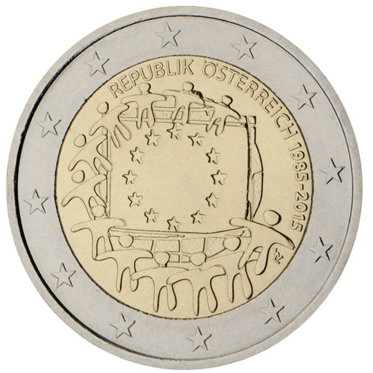 30° anniv. bandiera europea - Austria 2015