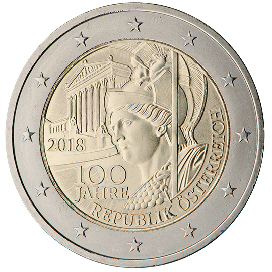 100° anniv. Repubblica austriaca - Austria 2018