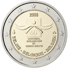 60° anniv. Dichiarazione Universale dei diritti dell'uomo - Belgio 2008
