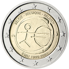 10° anniv. Unione Economica e Monetaria - Belgio 2009