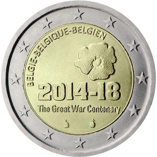 100° anniv. inizio Prima Guerra mondiale - Belgio 2014