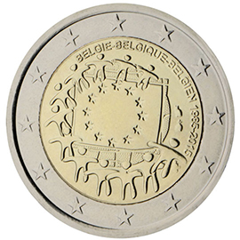 30° anniv. bandiera europea - Belgio 2015