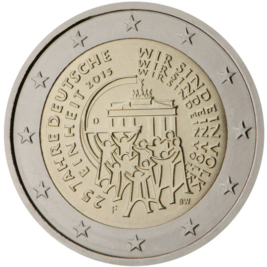 25° anniv. riunificazione tedesca - Germania 2015