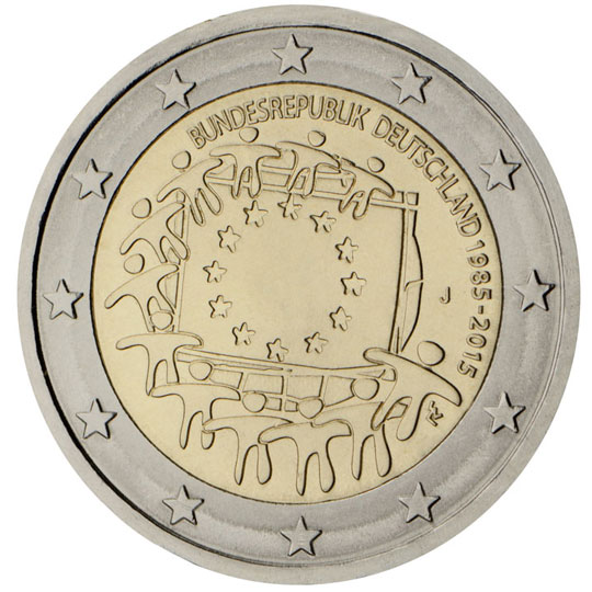30° anniv. bandiera europea - Germania 2015