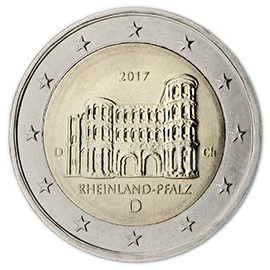Rheinland-Pfalz - Porta Nigra a Treviri - Germania 2017