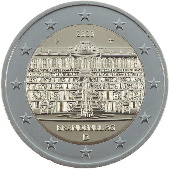 Brandenburg - Palazzo di Sanssouci a Potsdam - Germania 2020