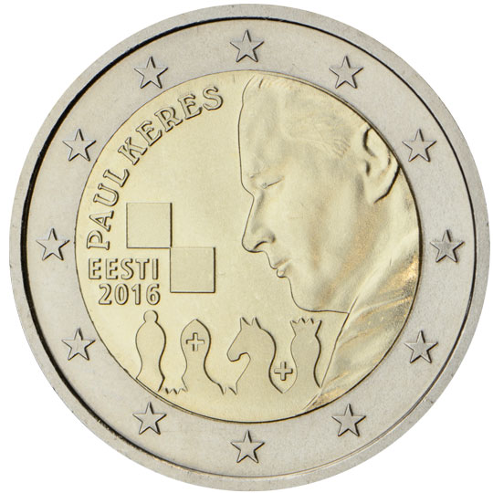 100° anniv. nascita Paul Keres - Estonia 2016