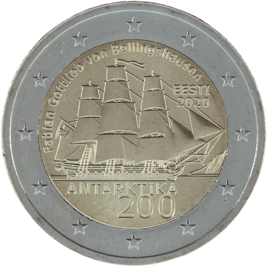 200° anniv. scoperta dell'Antartide - Estonia 2020