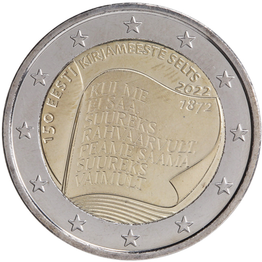 150° anniv. Società letteraria estone - Estonia 2022