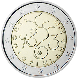 150° anniv. Parlamento finlandese - Finlandia 2013