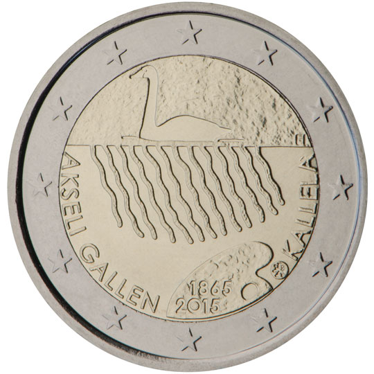 150° anniv. nascita Akseli Gallen-Kallela - Finlandia 2015
