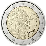 150° anniv. Moneta finlandese