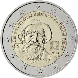 100° anniv. nascita Abbé Pierre - Francia 2012