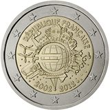 10 anni di banconote e monete in euro