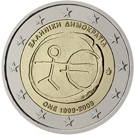 10° anniv. Unione Economica e Monetaria - Grecia 2009