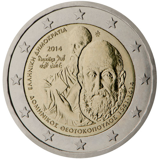 400° anniv. morte di El Greco - Grecia 2014