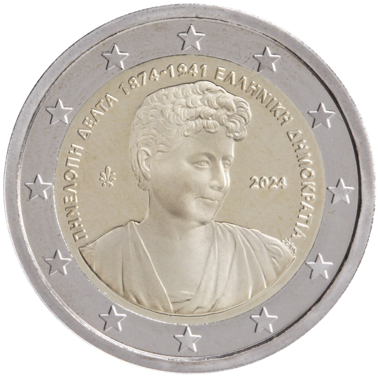 150° anniv. nascita Penelope Delta - Grecia 2024
