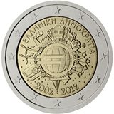10 anni di banconote e monete in euro