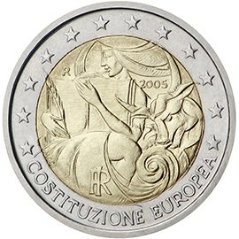1° anniv. Costituzione Europea - Italia 2005