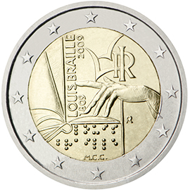 200° anniv. nascita Louis Braille - Italia 2009