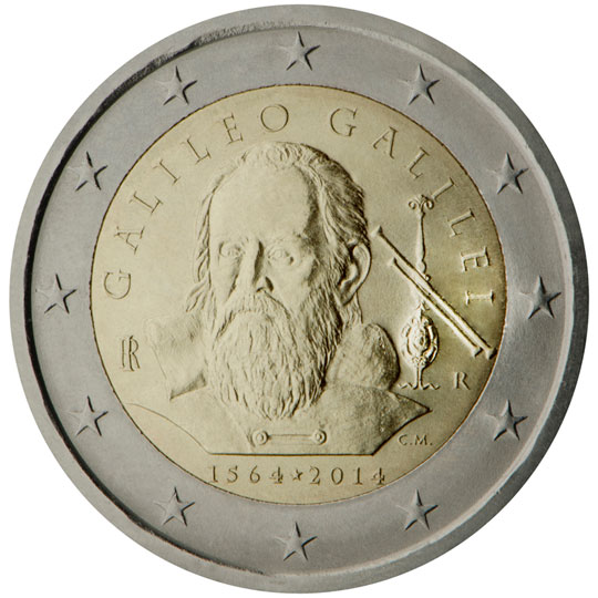 450° anniv. nascita Galileo Galilei - Italia 2014
