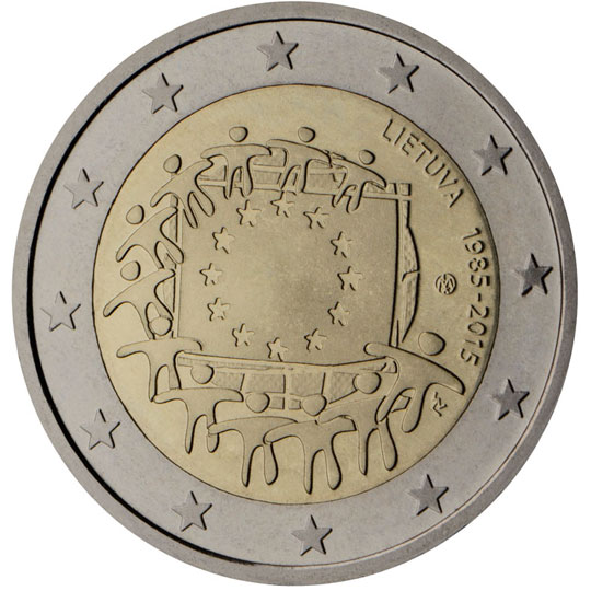 30° anniv. bandiera europea - Lituania 2015