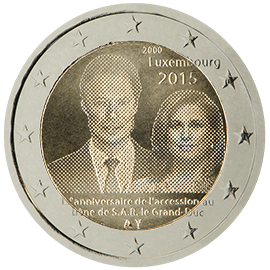 15° anniv. ascesa al trono del Granduca Henri - Lussemburgo 2015