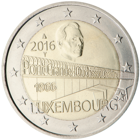 50° anniv. Ponte Granduchessa Charlotte - Lussemburgo 2016