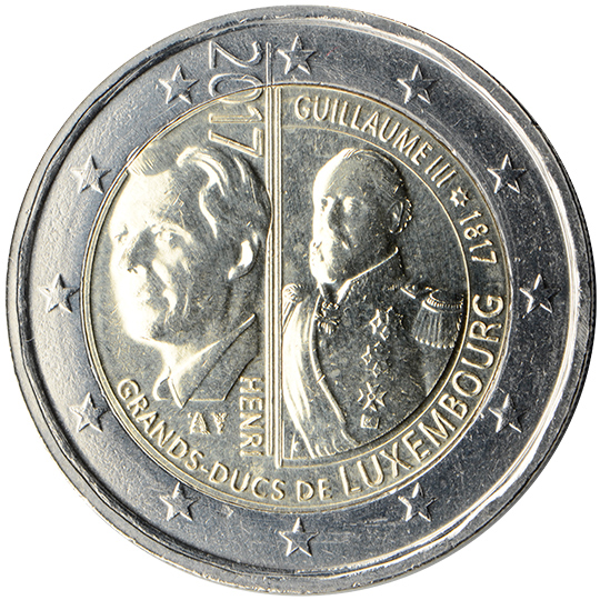 200° anniv. nascita Granduca Guillaume III - Lussemburgo 2017