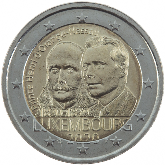 200° anniv. nascita principe Henri d'Orange-Nassau - Lussemburgo 2020
