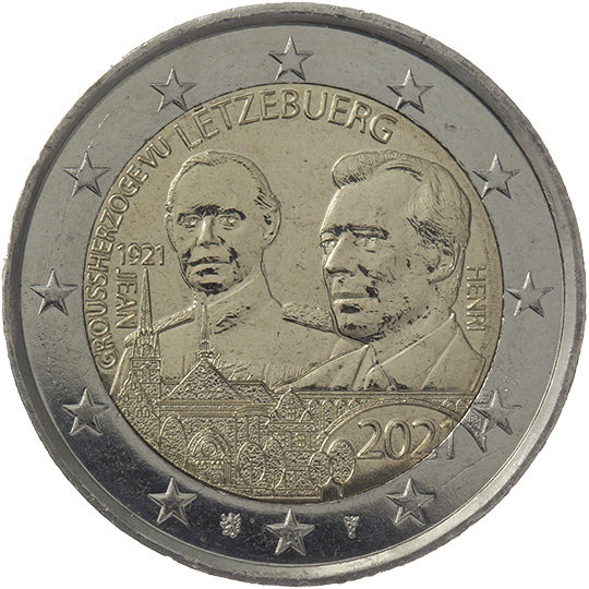 100° anniv. nascita Granduca Jean - Lussemburgo 2021