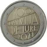 100° anniv. riconoscimento de iure della Repubblica di Lettonia