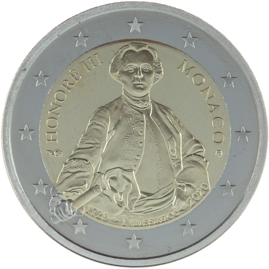 300° anniv. nascita del principe Honoré III - Monaco 2020