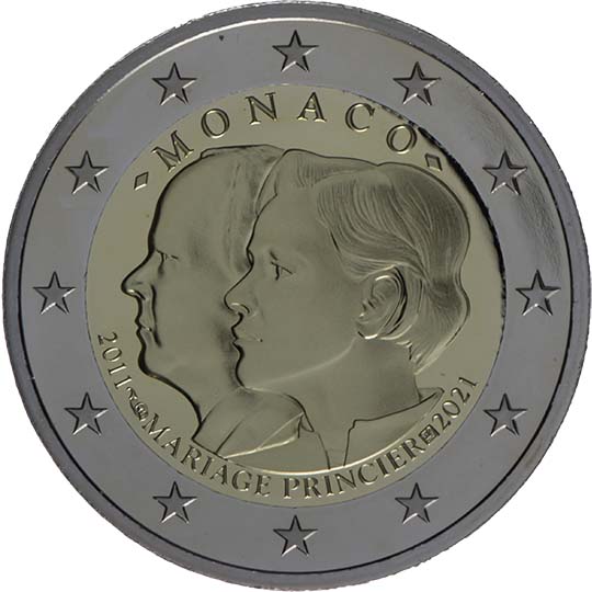 10° anniv. matrimonio del principe Alberto II con Charlène - Monaco 2021