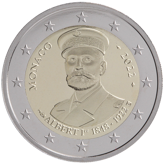 100° anniv. morte del principe Alberto I - Monaco 2022