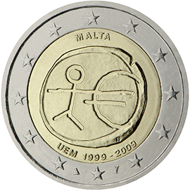 10° anniv. Unione Economica e Monetaria - Malta 2009