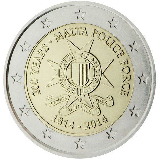 200° anniv. Polizia maltese - Malta 2014