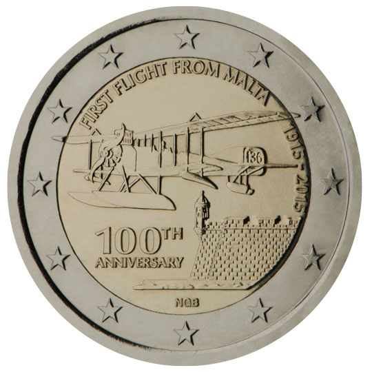 100° anniv. primo volo da Malta - Malta 2015