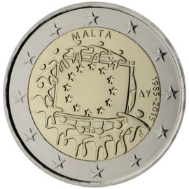 30° anniv. bandiera europea - Malta 2015