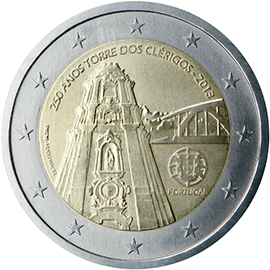 250° anniv. Torre dos Clérigos - Portogallo 2013