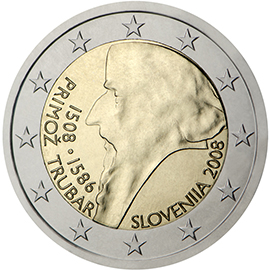 500° anniv. nascita Primož Trubar - Slovenia 2008