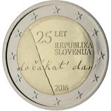 25° anniv. Indipendenza della Slovenia