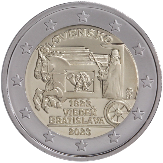 200° anniv. corriere espresso a cavallo Vienna-Bratislava - Slovacchia 2023