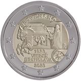 200° anniv. corriere espresso a cavallo Vienna-Bratislava