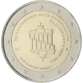 25° anniv. riunificazione della Germania - San Marino 2015