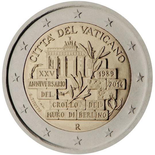 XXV anniv. crollo muro di Berlino - Vaticano 2014