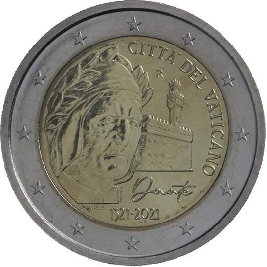 VII centenario morte Dante Alighieri - Vaticano 2021